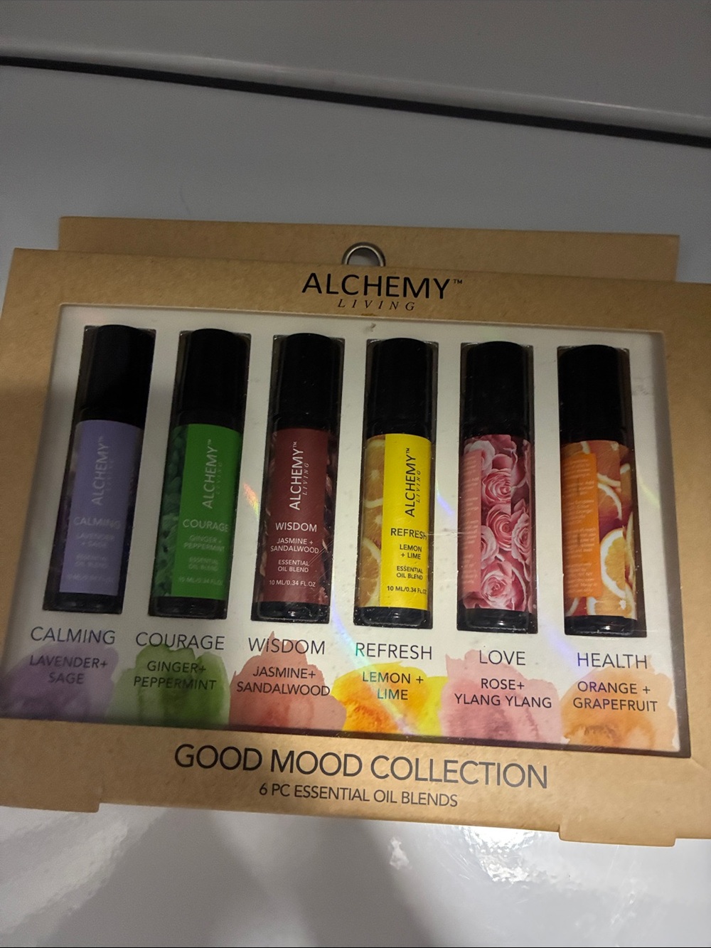Alchemy Living  - Good Mood Collection - 6 Pc Essential Oil 💜💛🧡💚